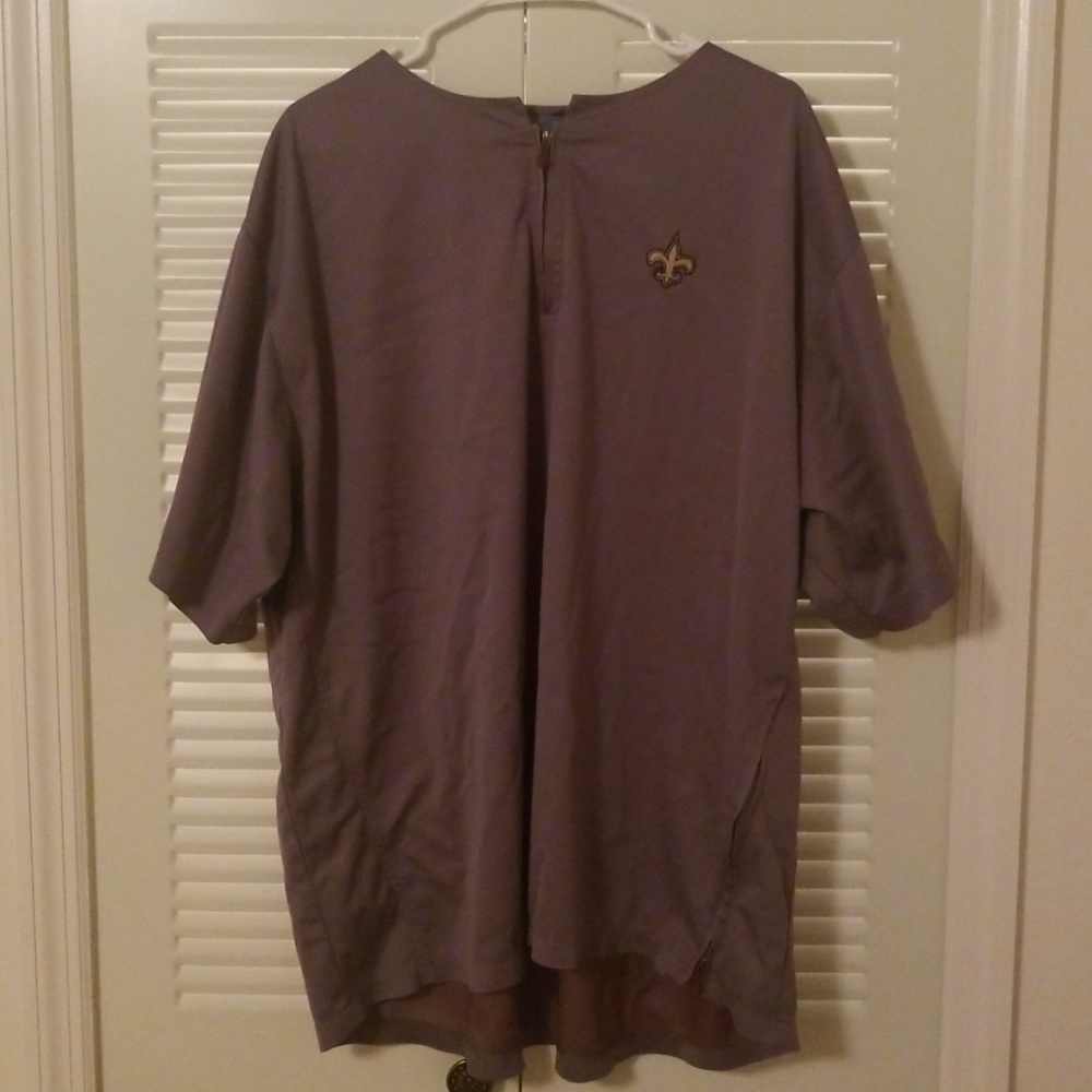 Reebok Saints pullover windbreaker